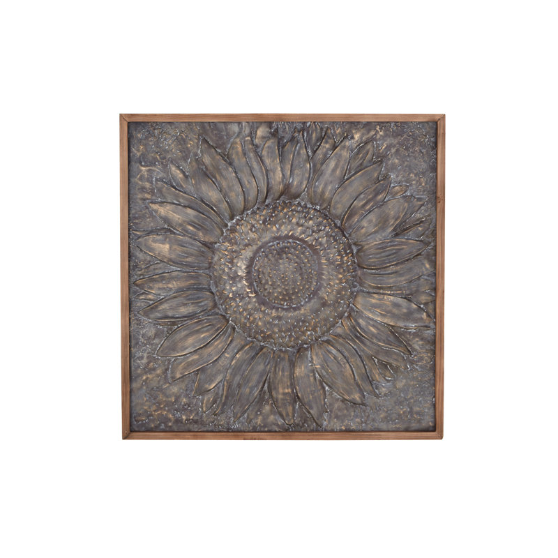 Gracie Oaks Traditional Sunburst Metal Wall Decor Wayfair